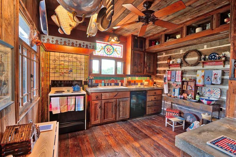 Log Cabin At Old Glory Ranch 温伯利 外观 照片