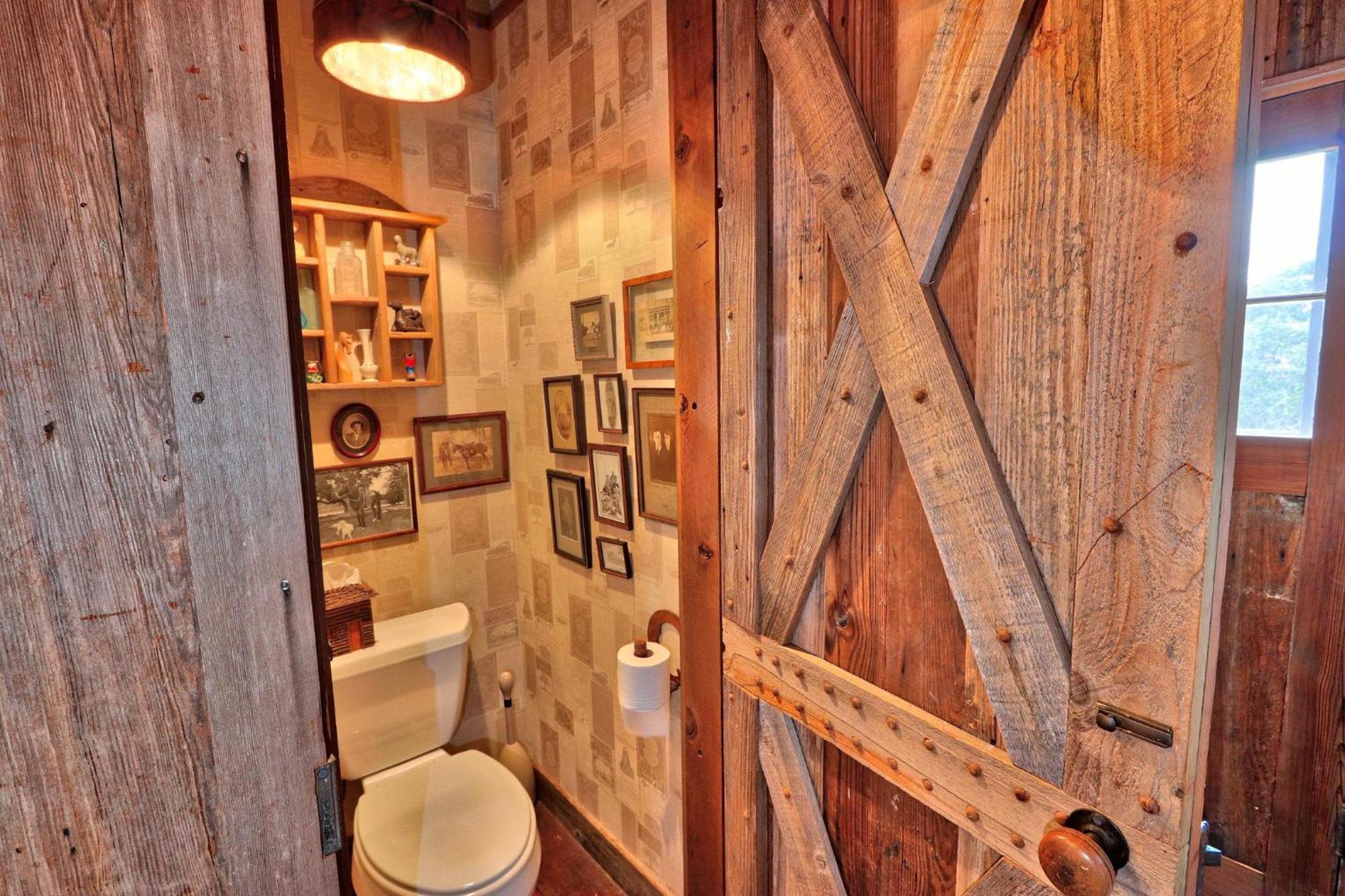 Log Cabin At Old Glory Ranch 温伯利 外观 照片