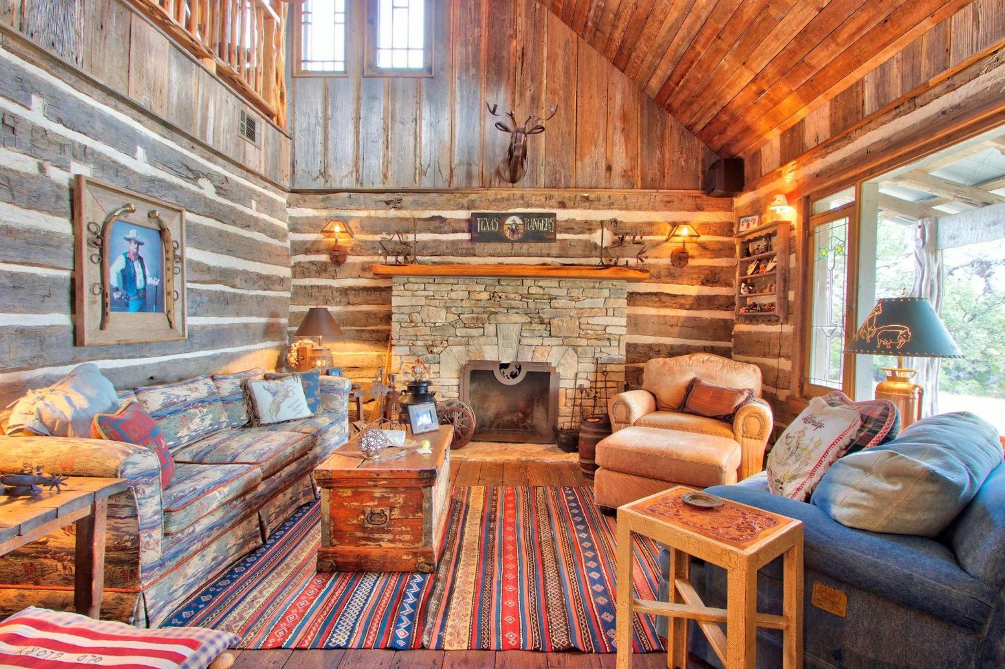 Log Cabin At Old Glory Ranch 温伯利 外观 照片